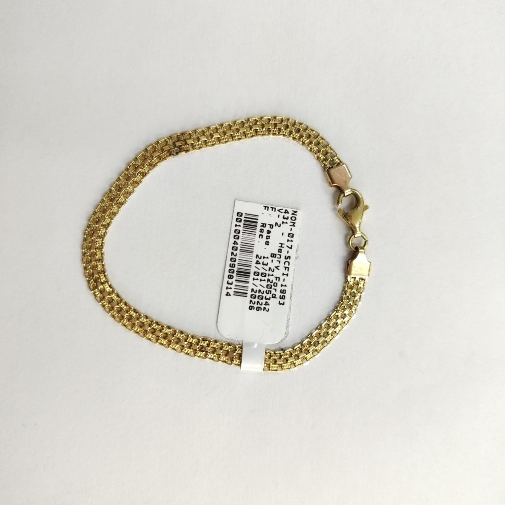 PULSERA ORO 14 K 4.8 GRMS (SEMINUEVO)