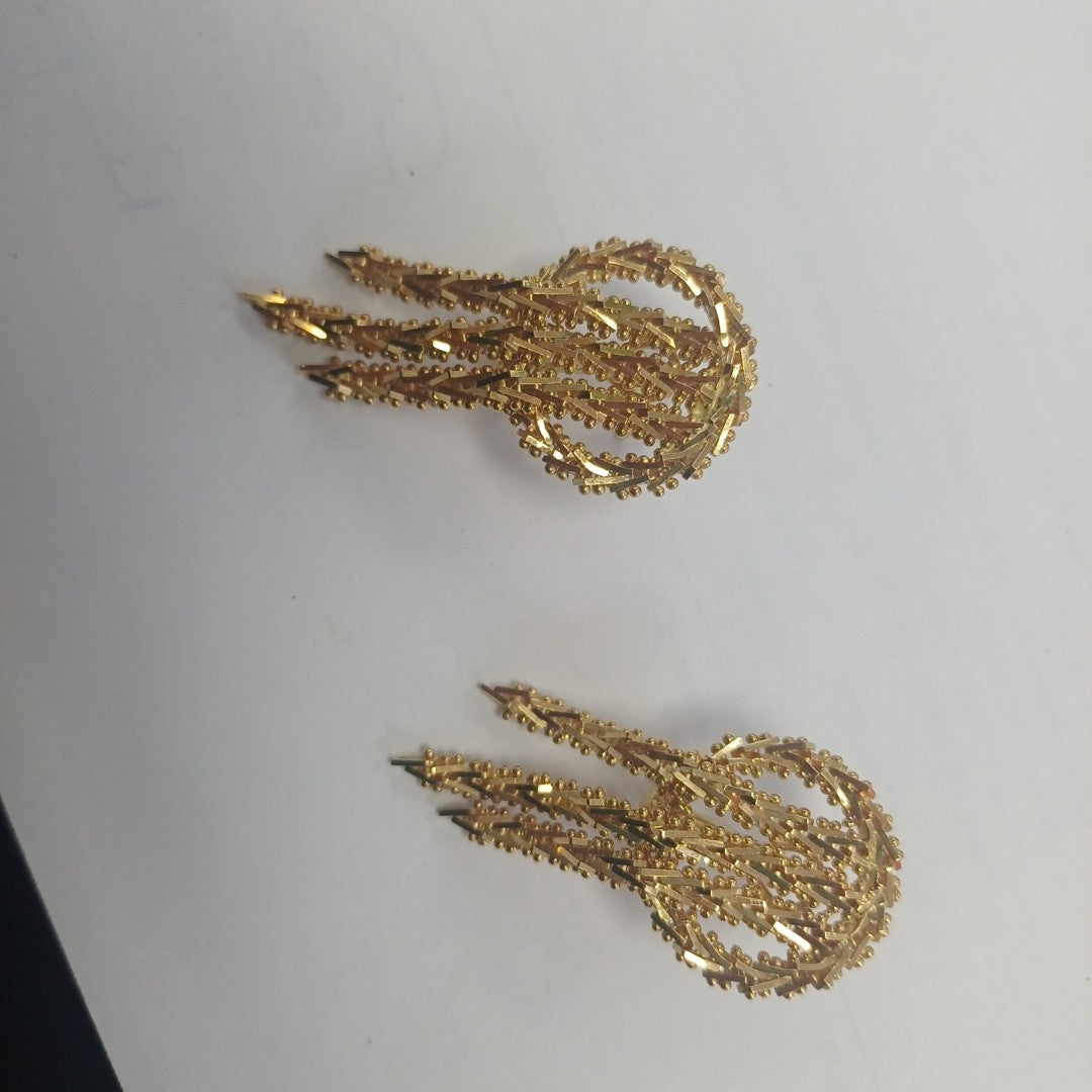 BROQUELES PAR ORO 18 K 18 GRMS (SEMINUEVO)
