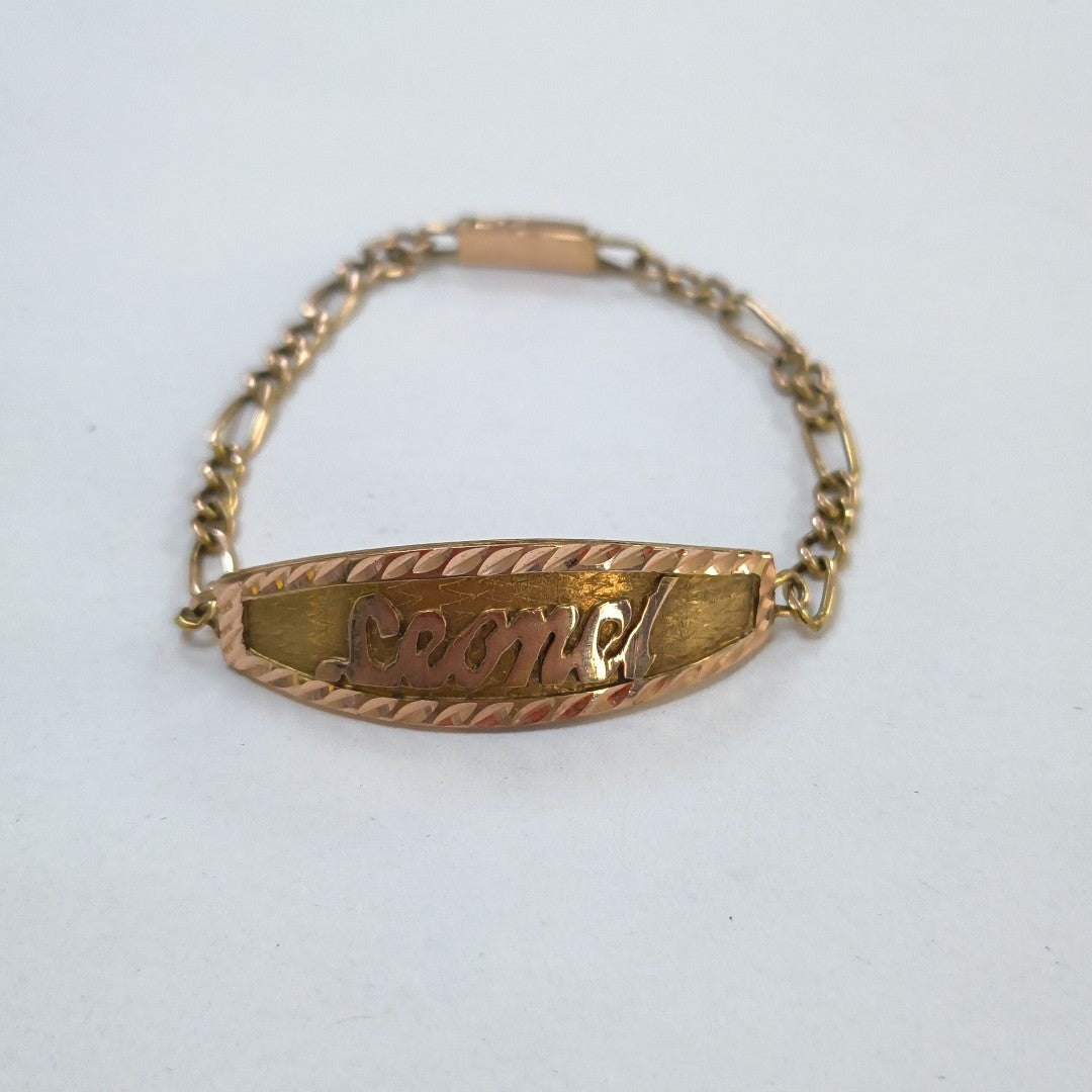 ESCLAVA ORO 10 K 5.6 GRMS (SEMINUEVO)