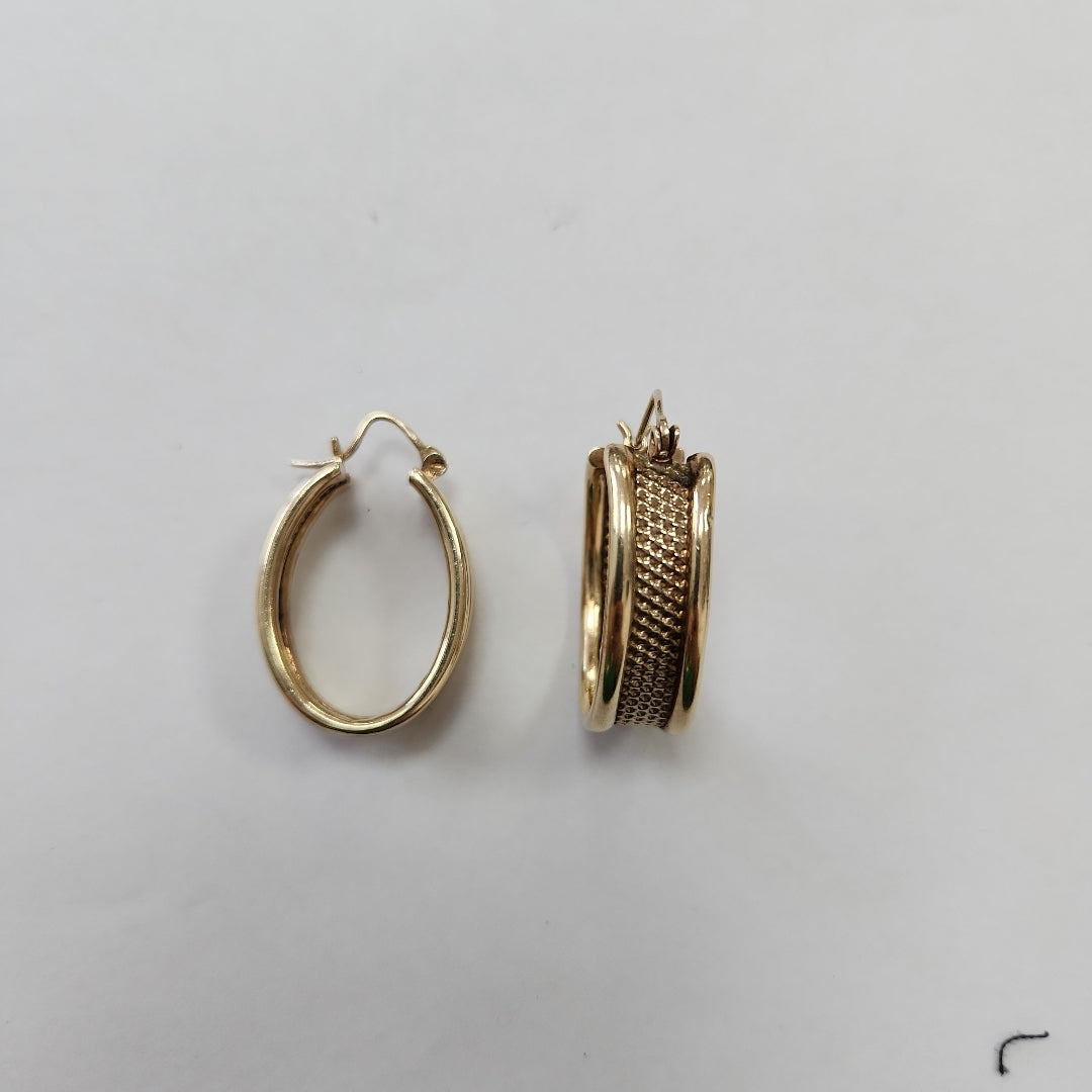 ARRACADAS PAR ORO 10 K 6,00 GRMS (SEMINUEVO)