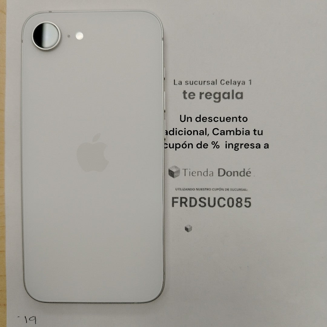 CELULAR APPLE IPHONE 16E A3408 (2025) 256 GB 8 GB RAM (SEMINUEVO)