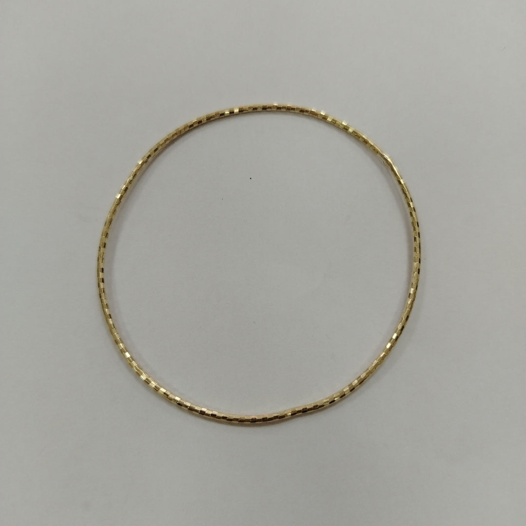 PULSERA RIGIDA ORO 14 K 2.3 GRMS (SEMINUEVO)