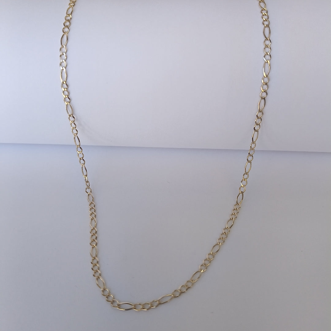 CADENA 3 X 1 5.11GR 55 CM 14K (NUEVO)