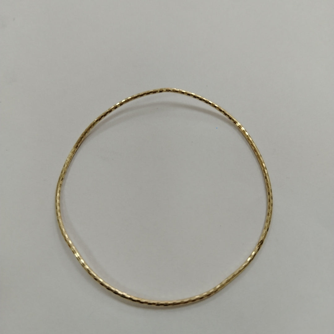 PULSERA RIGIDA ORO 14 K 2.2 GRMS (SEMINUEVO)