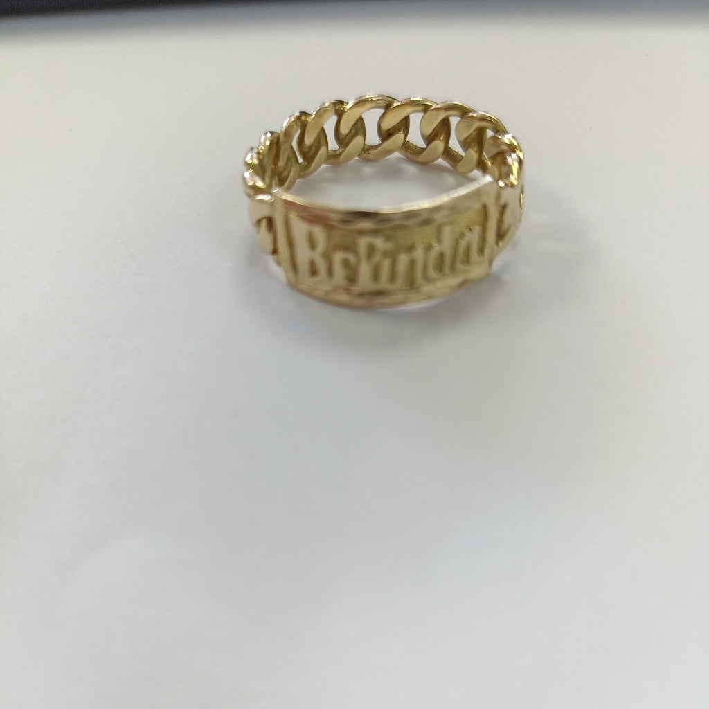 ANILLO ORO 10 K 3.9 GRMS (SEMINUEVO)