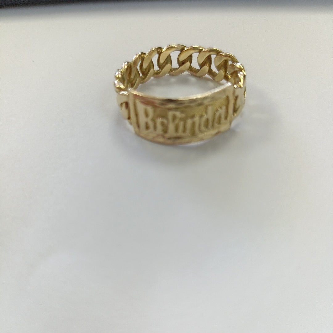 ANILLO ORO 10 K 3.9 GRMS (SEMINUEVO)