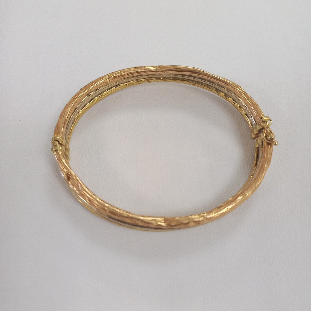 PULSERA RIGIDA ORO 14 K 11 GRMS (SEMINUEVO)