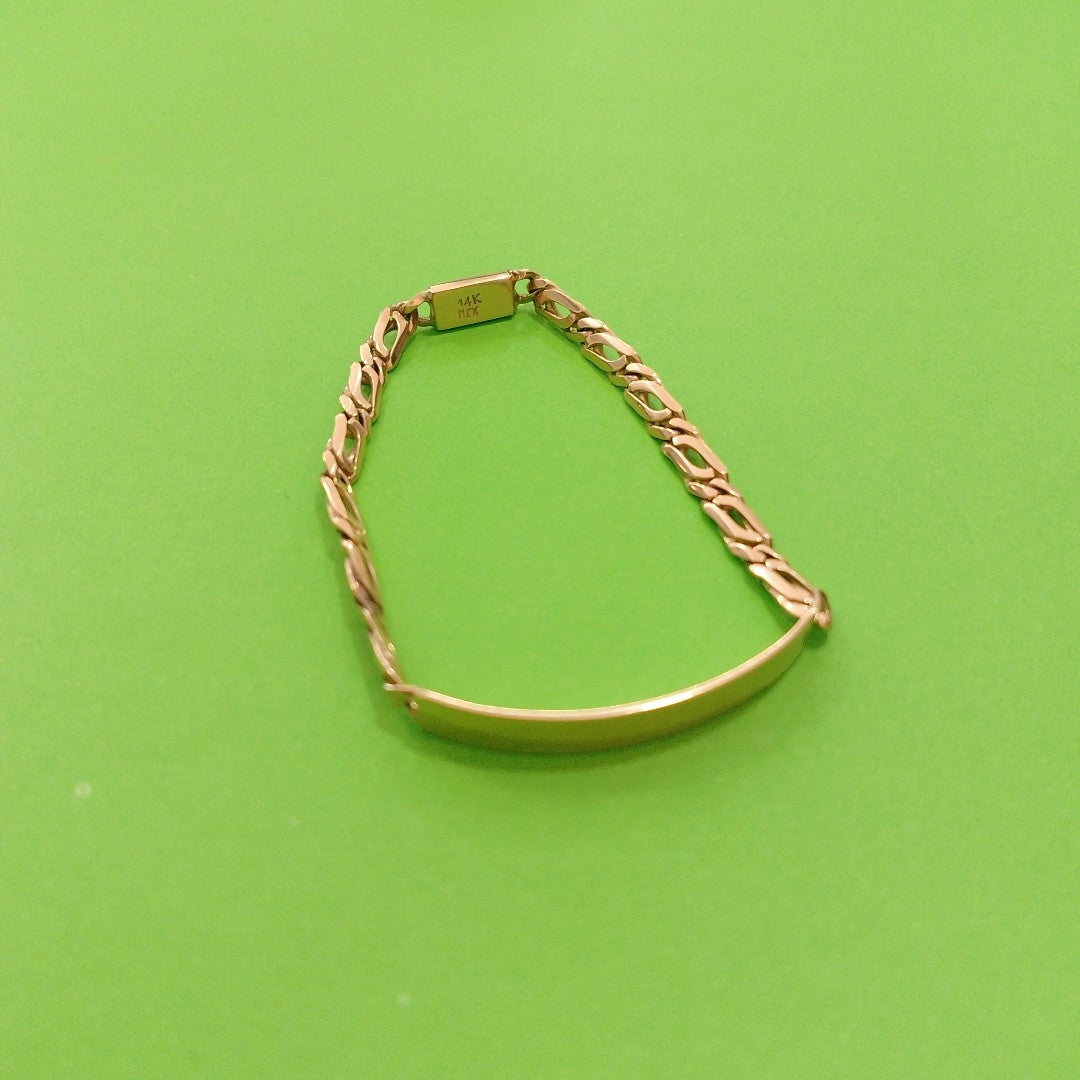 ESCLAVA ORO 14 K 8.4 GRMS (SEMINUEVO)