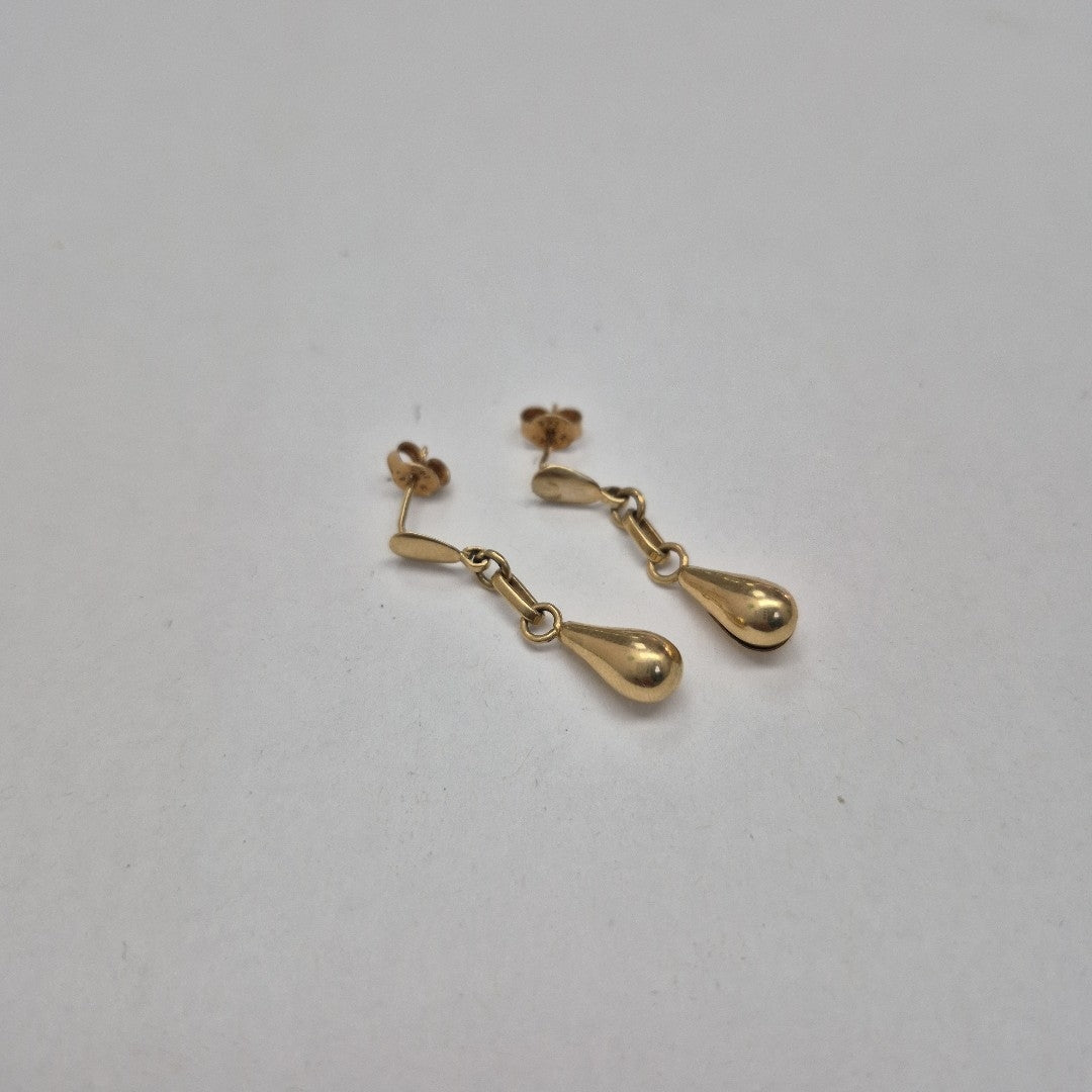 ARETES PAR ORO 14 K 2,30 GRMS (SEMINUEVO)