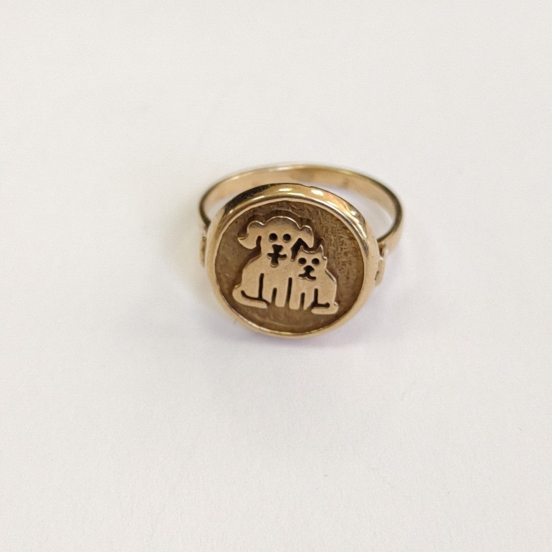 ANILLO ORO 14 K 3,20 GRMS (SEMINUEVO)