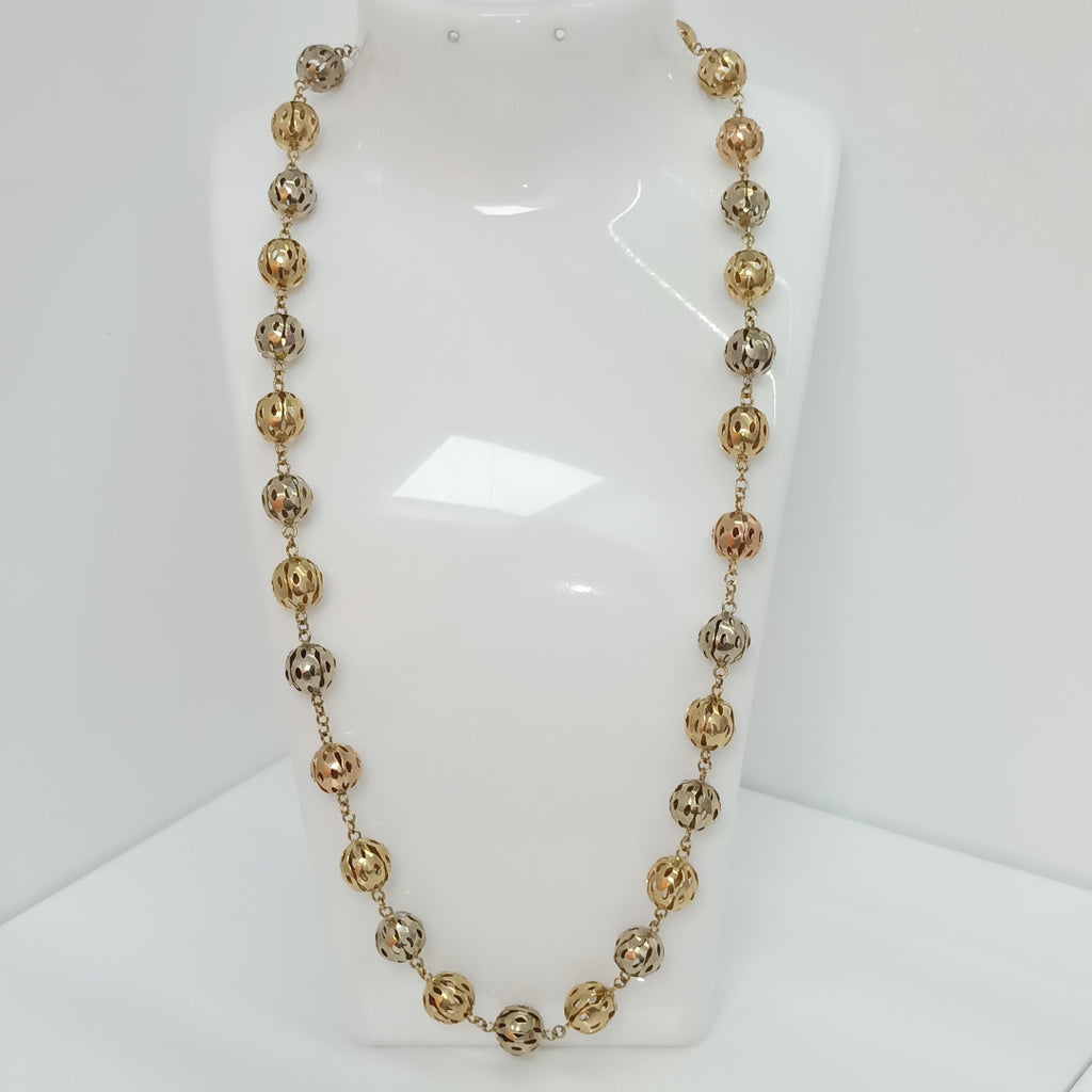 CADENA ORO COMBINADO 10 K 25.3 GRMS (SEMINUEVO)