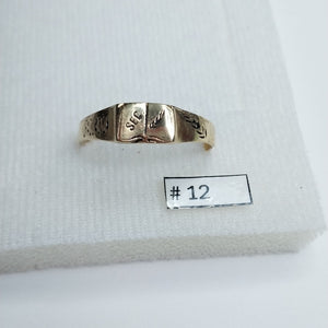 ANILLITO ORO 10 K 2,30 GRMS (SEMINUEVO)