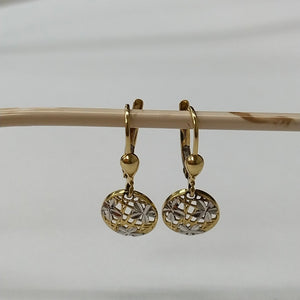 ARETES PAR ORO 14 K 2 GRMS (SEMINUEVO)