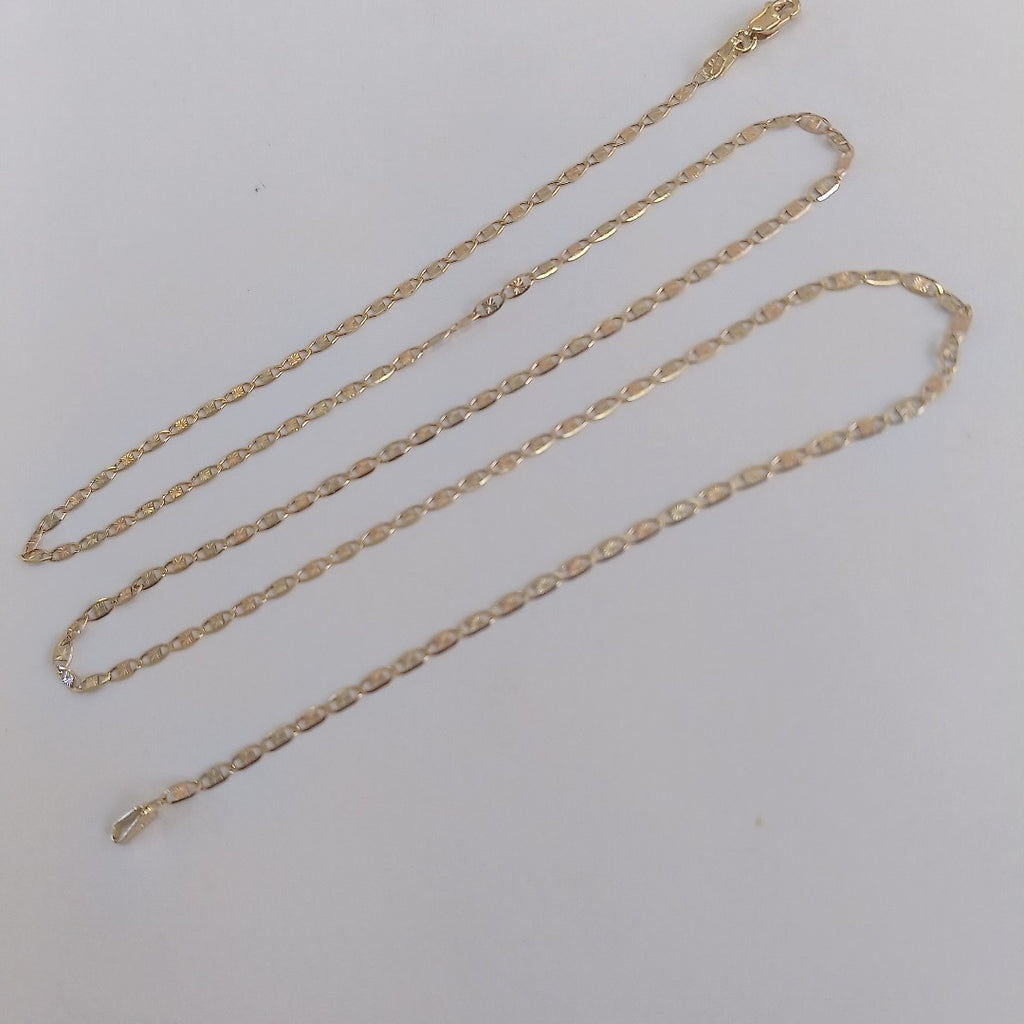 CADENA MARINERA 3.7G 60 CM 14K (NUEVO)