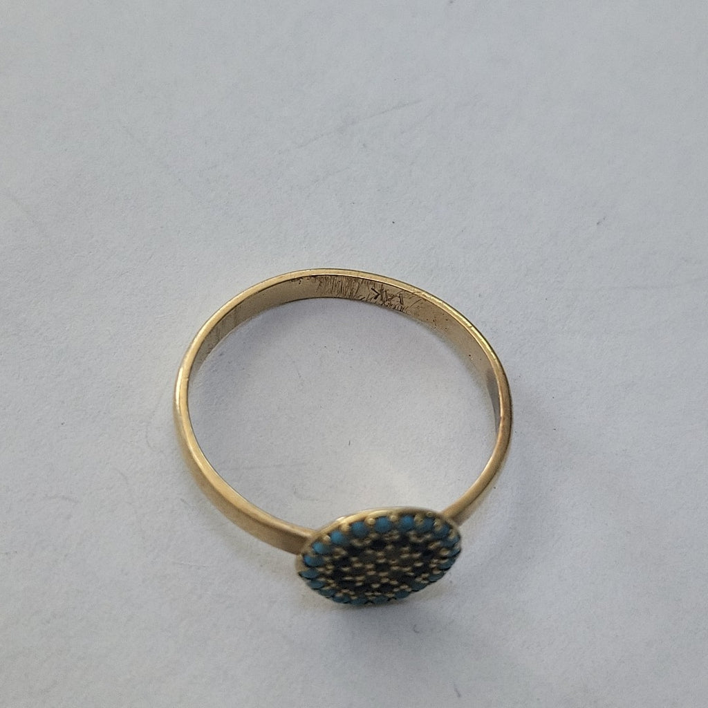 ANILLO ORO 14 K 1.7 GRMS (SEMINUEVO)