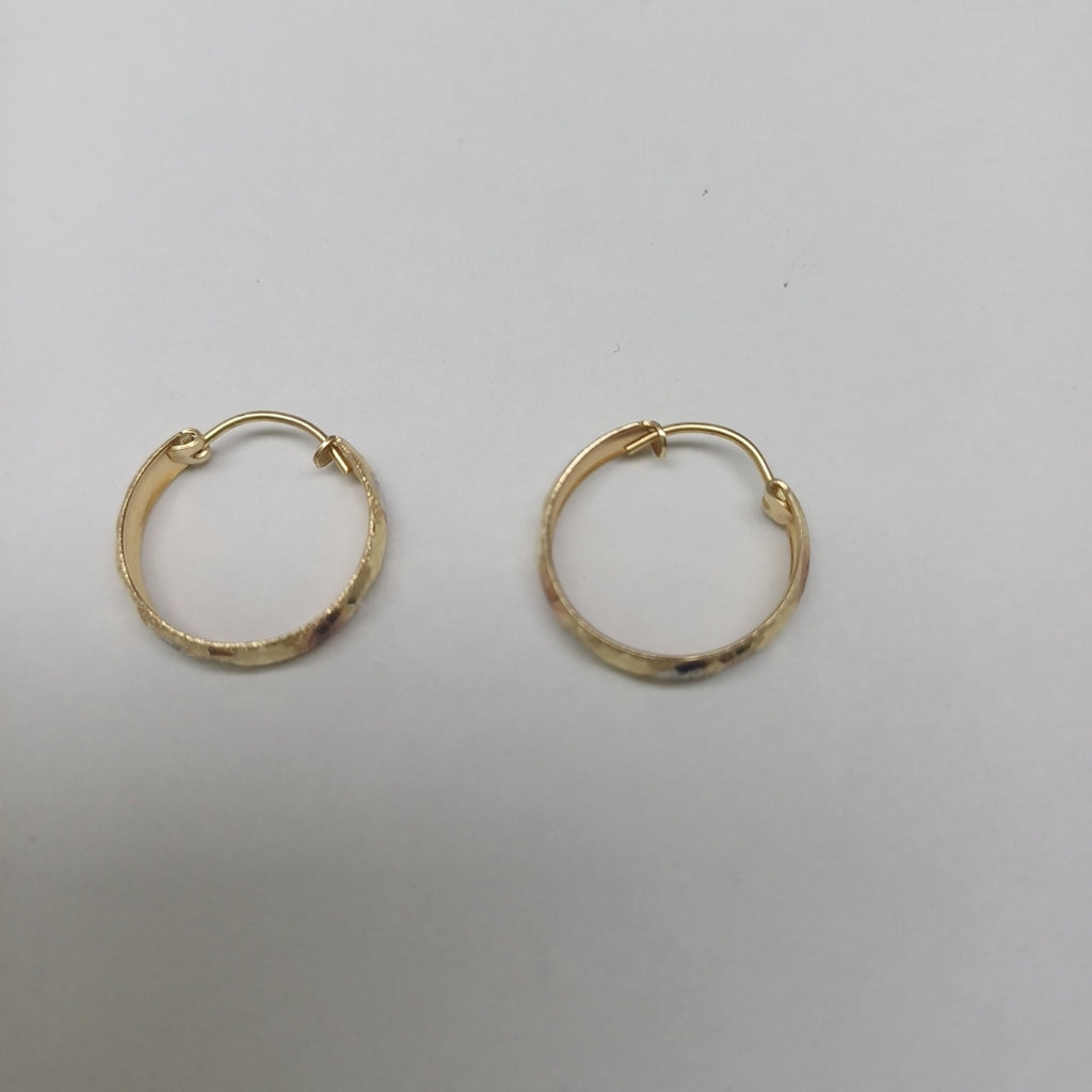 ARRACADAS PAR ORO 10 K 1.7 GRMS (SEMINUEVO)
