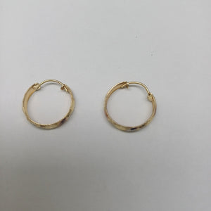 ARRACADAS PAR ORO 10 K 1.7 GRMS (SEMINUEVO)