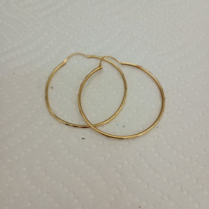 ARRACADAS PAR ORO 14 K 2,30 GRMS (SEMINUEVO)