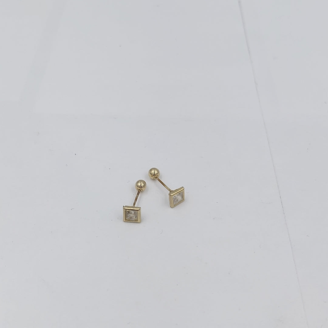 BROQUELES PAR ORO 10 K 0.4 GRMS (SEMINUEVO)