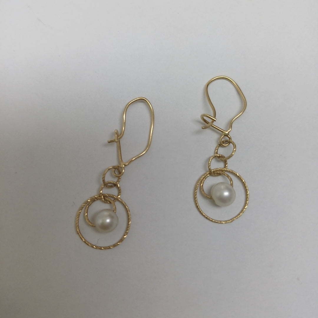 ARETES PAR ORO 10 K 1.3 GRMS (SEMINUEVO)