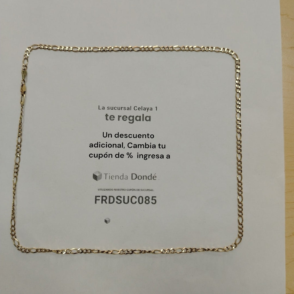 CADENA ORO 10 K 7.1 GRMS (SEMINUEVO)