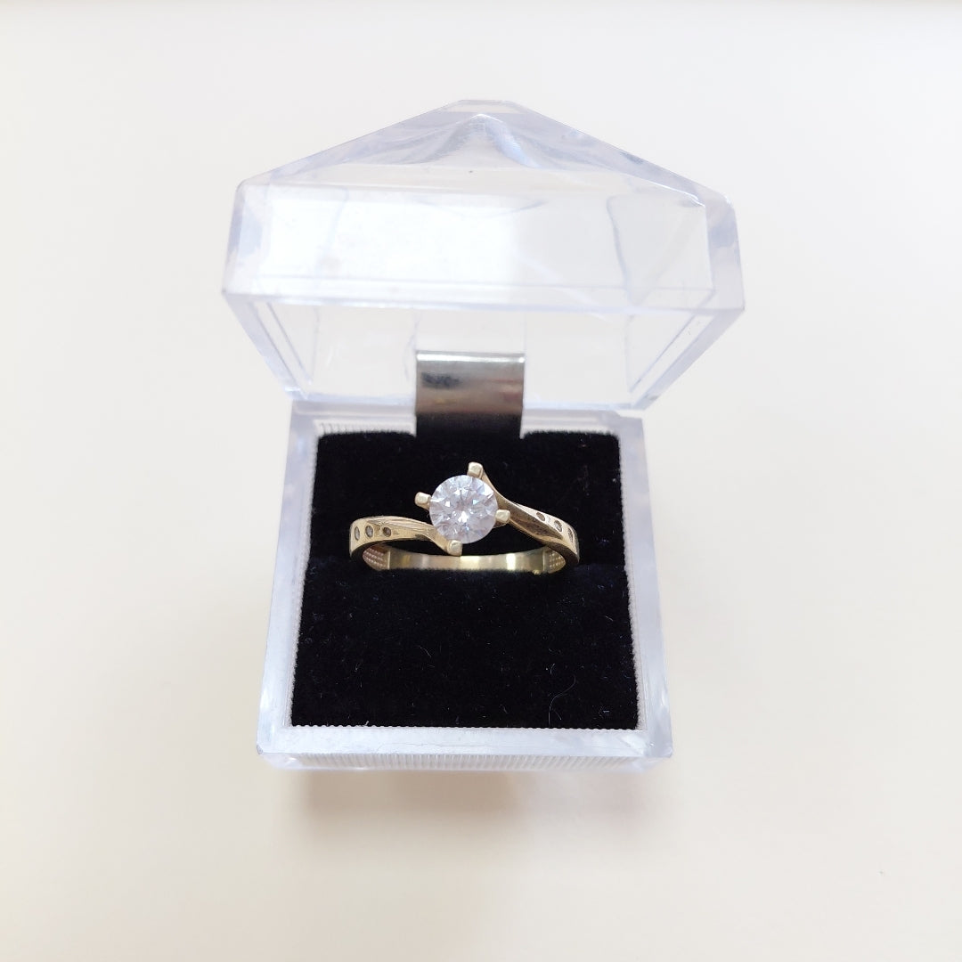 SOLITARIO ORO 14 K 3 GRMS (SEMINUEVO)