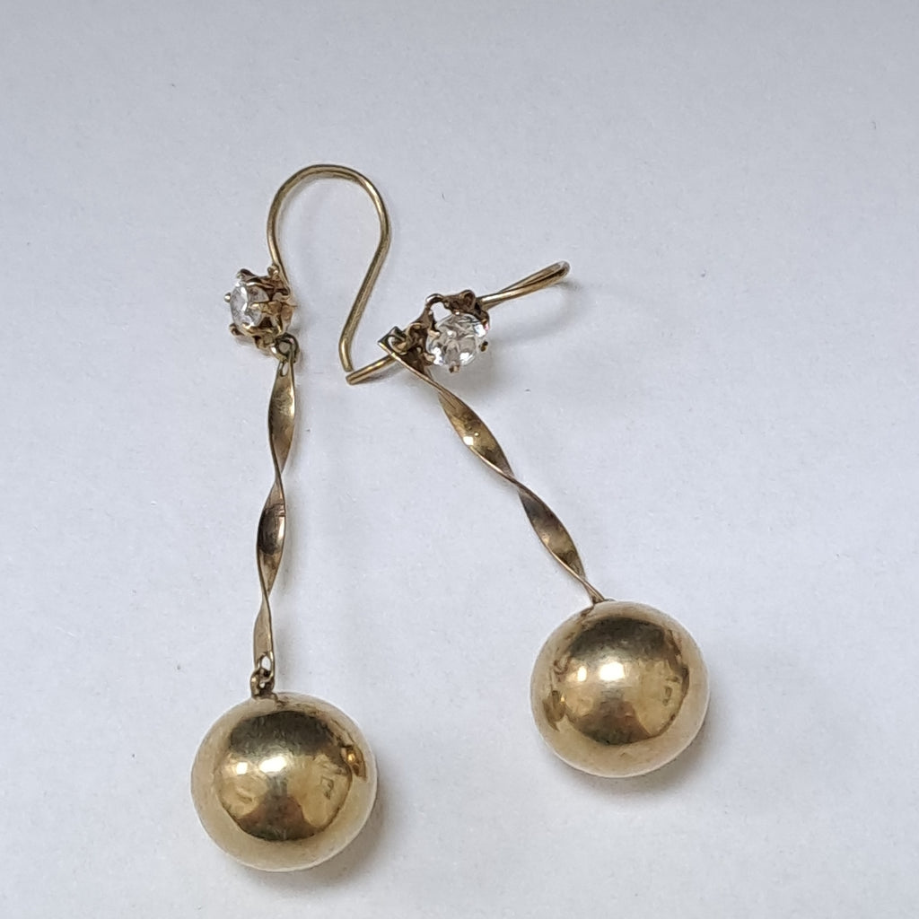 ARETES PAR ORO 8 K 2,20 GRMS (SEMINUEVO)