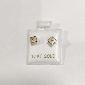 BROQUELES ORO 10K 1 (NUEVO)