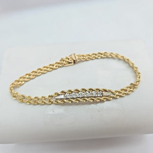 PULSERA ORO 14 K 11,30 GRMS (SEMINUEVO)