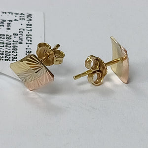 ARETES PAR ORO 14 K 1,30 GRMS (SEMINUEVO)