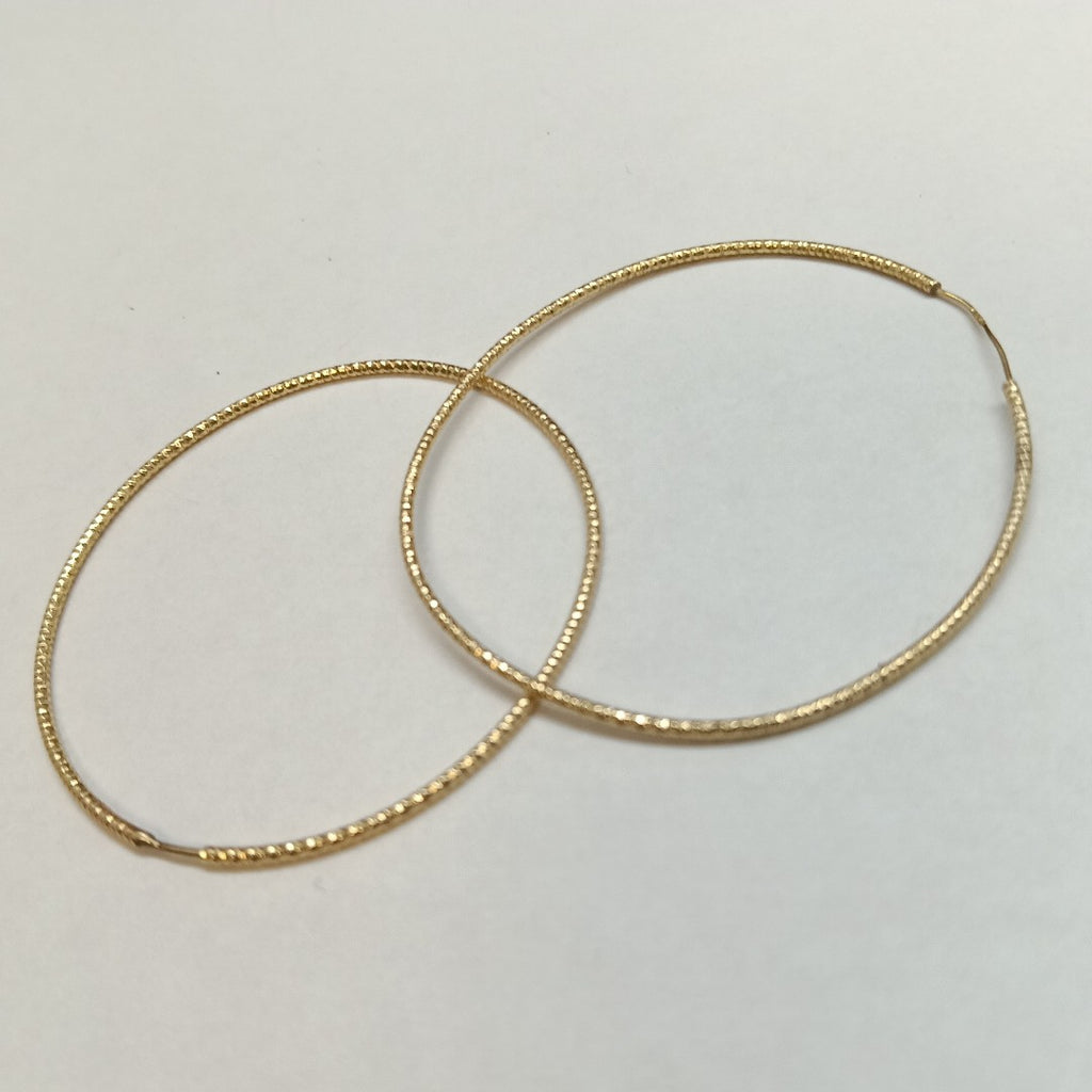 ARRACADAS PAR ORO 14 K 1.9 GRMS (SEMINUEVO)