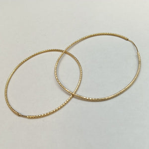 ARRACADAS PAR ORO 14 K 1.9 GRMS (SEMINUEVO)