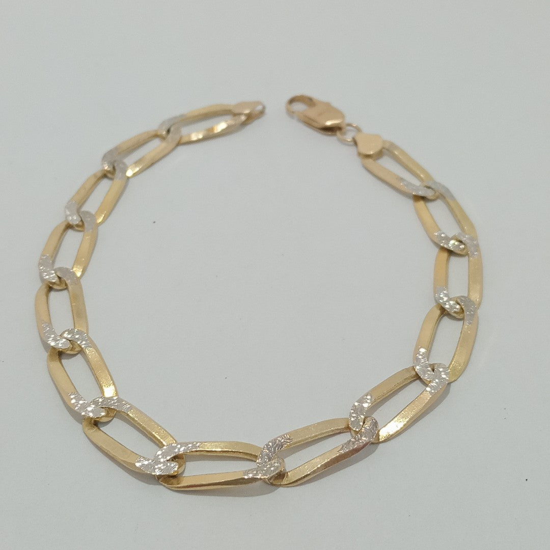PULSERA ORO,RODIADO 14 K 12,30 GRMS (SEMINUEVO)