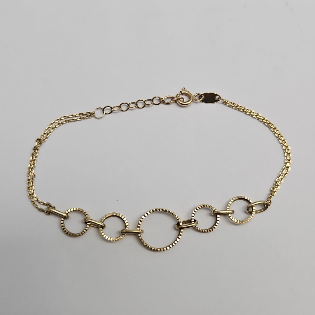 PULSERA ORO 14 K 2.5 GRMS (SEMINUEVO)