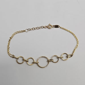 PULSERA ORO 14 K 2.5 GRMS (SEMINUEVO)
