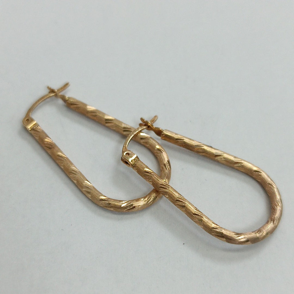 ARRACADAS PAR ORO 14 K 2,50 GRMS (SEMINUEVO)