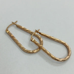 ARRACADAS PAR ORO 14 K 2,50 GRMS (SEMINUEVO)