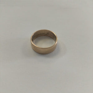 ANILLO ORO 14 K 4,70 GRMS (SEMINUEVO)