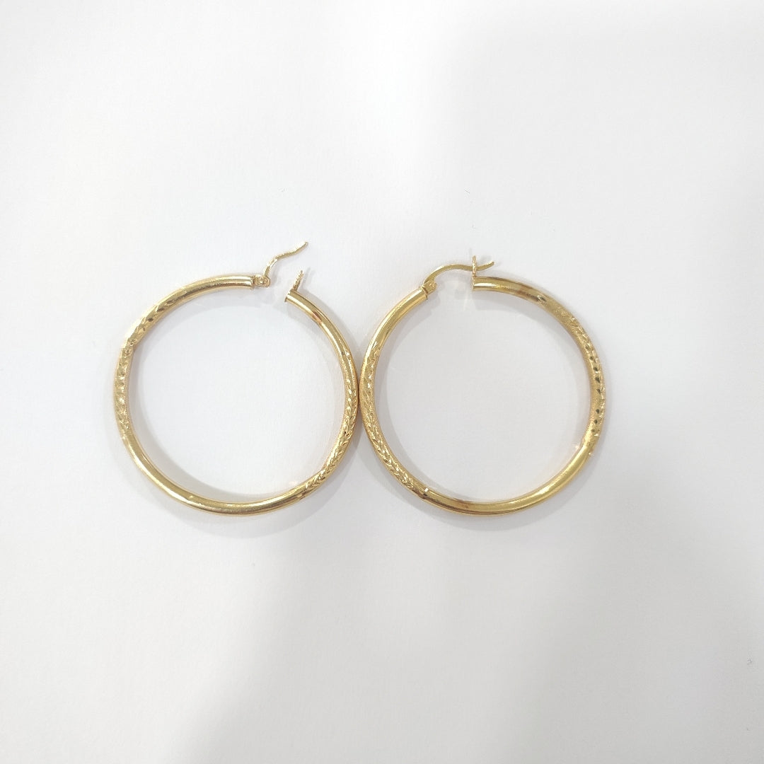 ARRACADAS PAR ORO 14 K 4,20 GRMS (SEMINUEVO)
