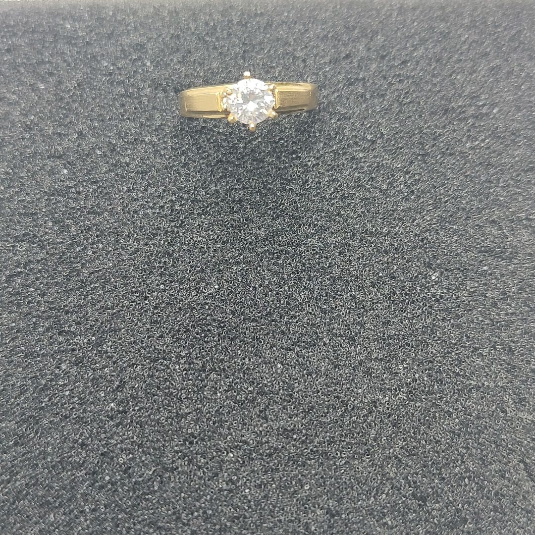 SOLITARIO ORO 14 K 2,50 GRMS (SEMINUEVO)