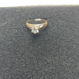 SOLITARIO ORO 14 K 2,60 GRMS (SEMINUEVO)