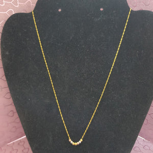 GARGANTILLA ORO 14 K 1,20 GRMS (SEMINUEVO)