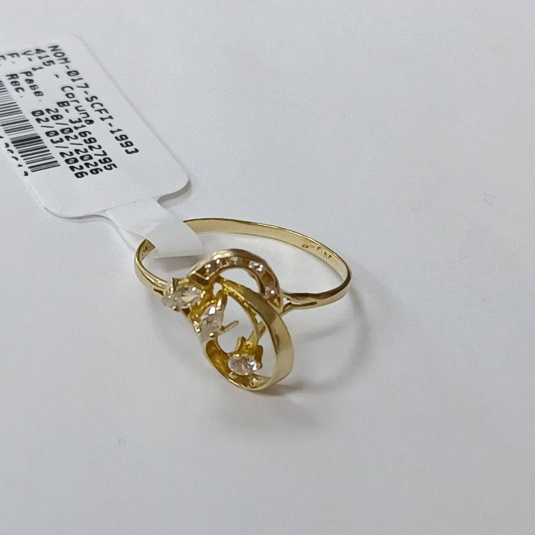 ANILLO ORO 14 K 1,50 GRMS (SEMINUEVO)