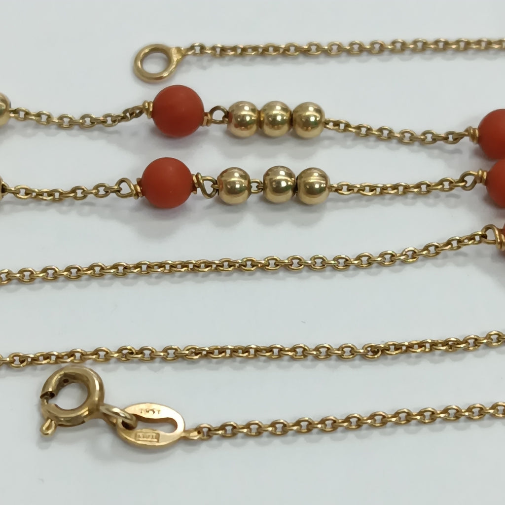 CADENA ORO 14 K 4,00 GRMS (SEMINUEVO)