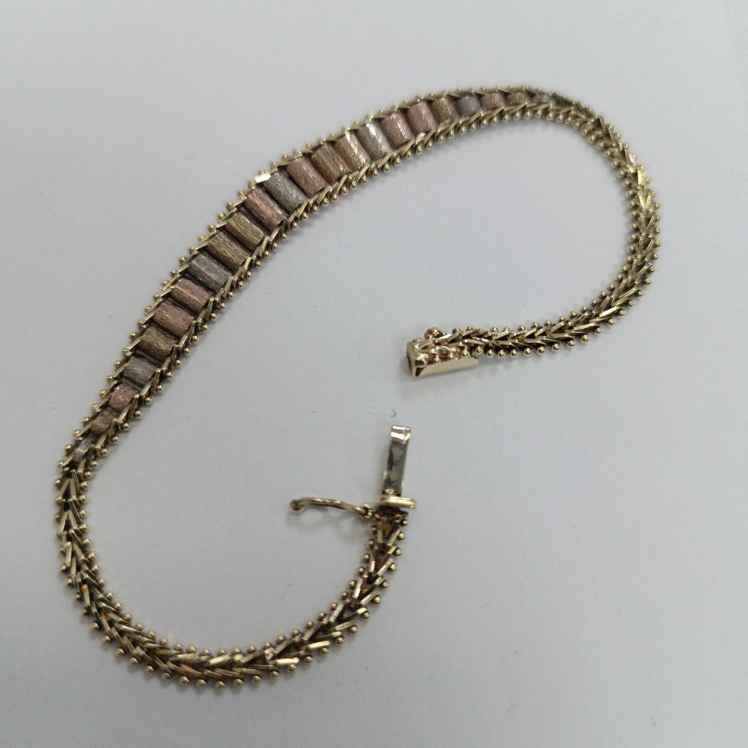 PULSERA ORO 14 K 9.3 GRMS (SEMINUEVO)