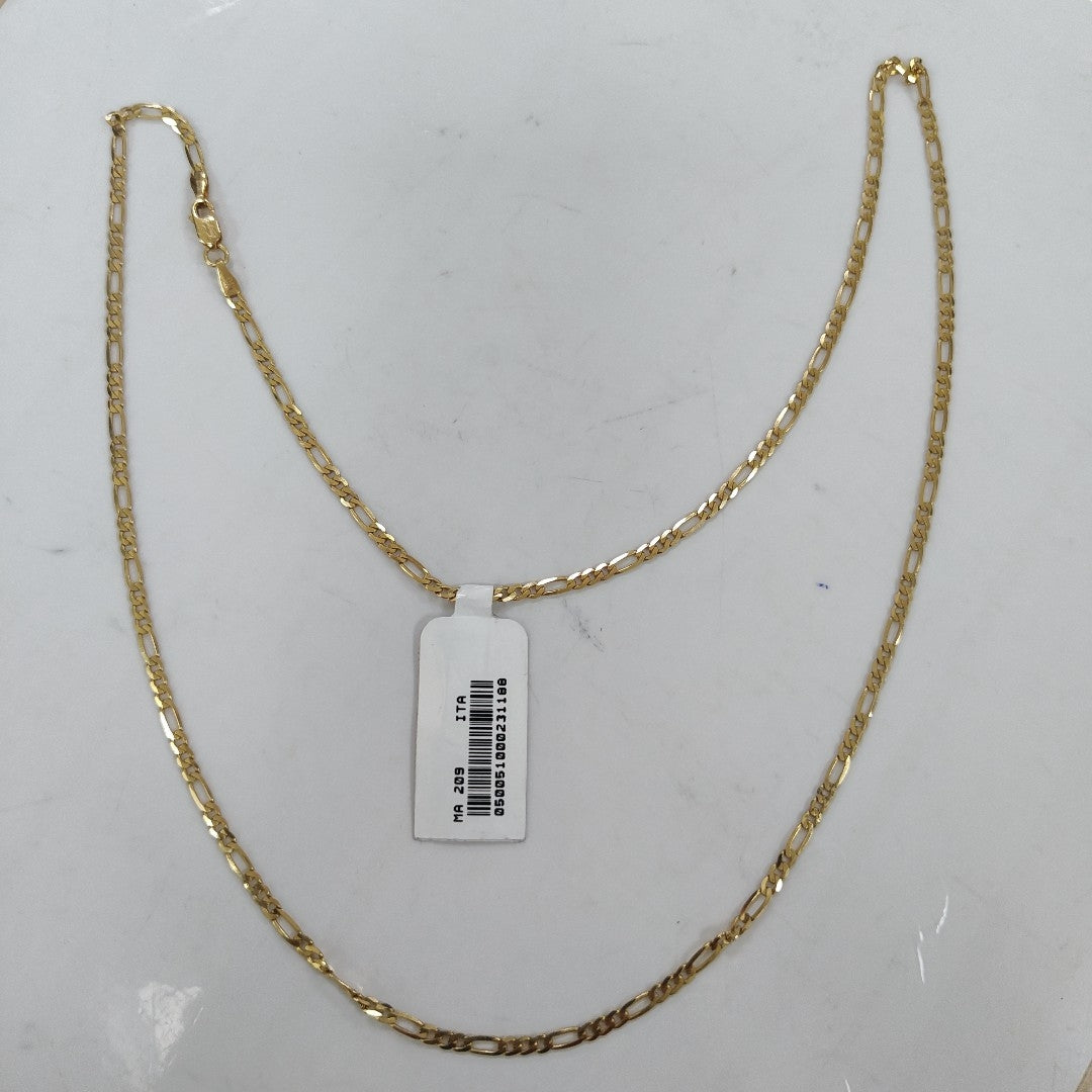 CADENAS CARTIER 3 1 AMARILLA ORO 10K 4.5 (NUEVO)