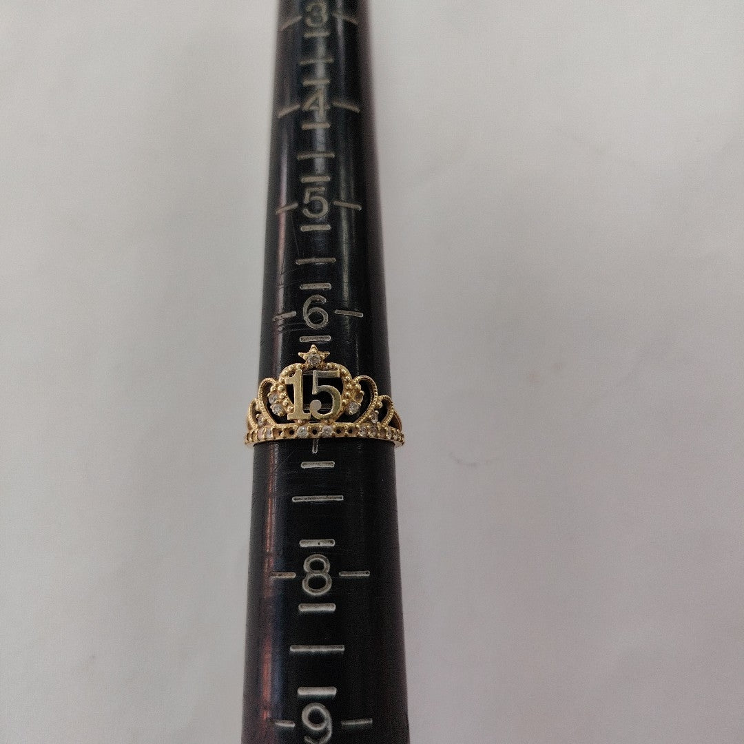 ANILLITO ORO 10 K 1,40 GRMS (SEMINUEVO)