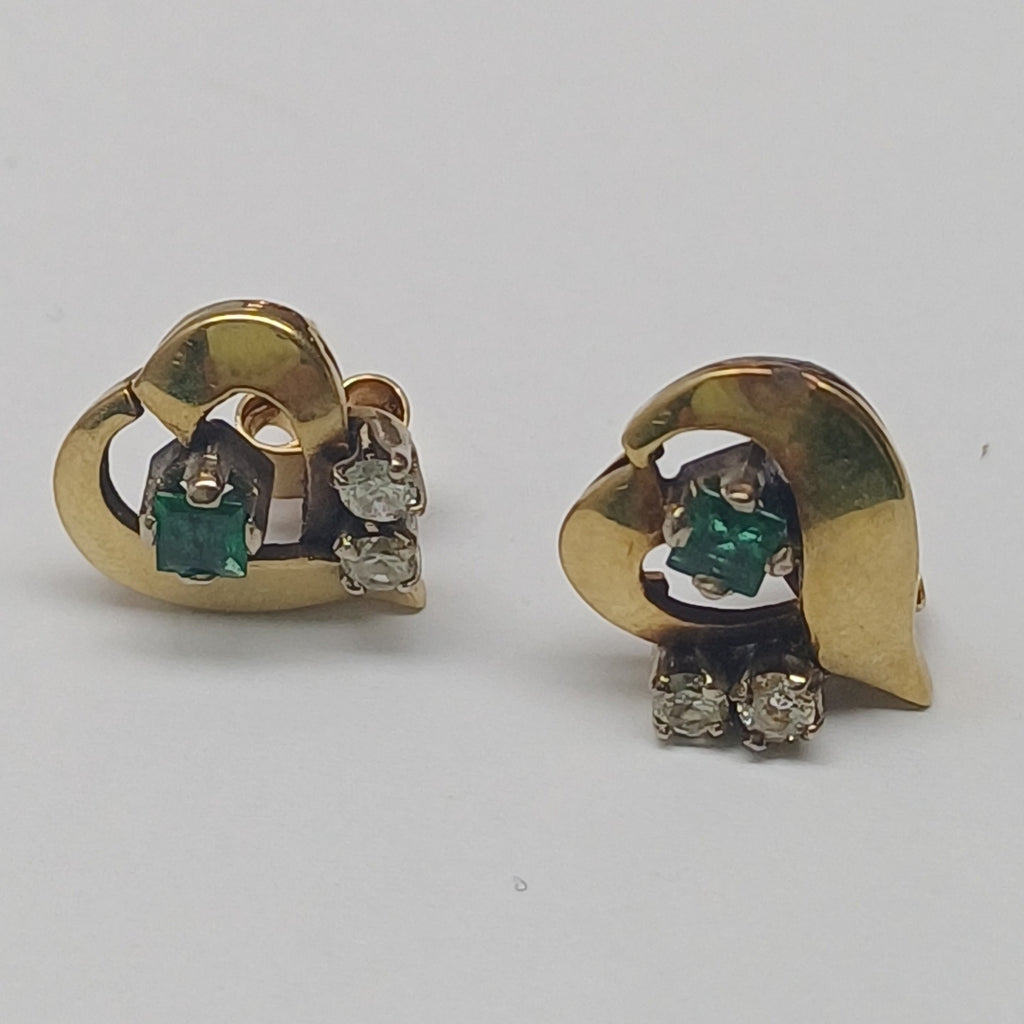 ARETES PAR ORO 14 K 3,70 GRMS (SEMINUEVO)