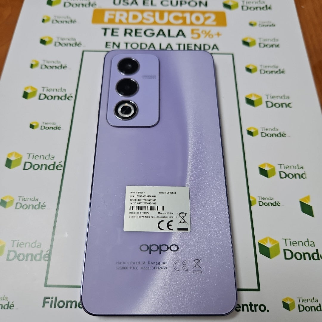 CELULAR OPPO  A80 5G CPH2639 (2024) 256 GB 8 GB RAM (SEMINUEVO)