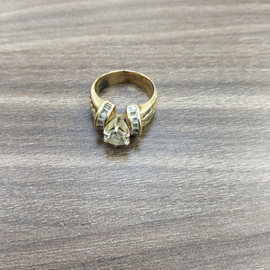 ANILLO ORO 14 K 8.3 GRMS (SEMINUEVO)